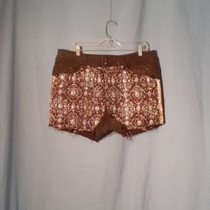 Code Bleu Upcycle shorts